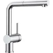 BLANCO Küchenarmatur LINUS-S DVGW edelstahl gebürstet 526242