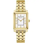 Bulova 97L186 Damen-Quarzuhr Sutton Goldfarben
