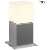 SLV 1000344 SQUARE POLE 30 E27 Outdoor Stehleuchte Edelstahl max. 20W IP44