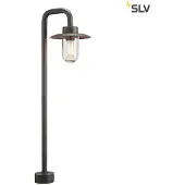 SLV 1000822 MOLAT POLE, Outdoor Stehleuchte, IP44, E27, anthrazit, max. 60 W