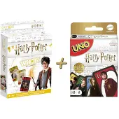 Winning Moves BUNDLE - Harry Potter - WHOT! + UNO Kartenspiele Paket Gesellschaftsspiel