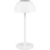 TRIO LED-Akku-Tischlampe Ricardo, weiß, Höhe 30 cm, Kunststoff