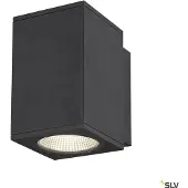 SLV 1003416 ENOLA SQUARE S single Outdoor LED Wandleuchte anthrazit CCT 3000/4000K IP65
