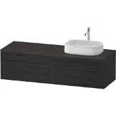 Duravit Waschtischunterschrank Zencha 160x55cm, B R, E schw/gra m, k Einr-Sy