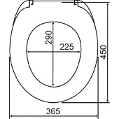 Wenko WC Sitz Absenkautomatik Klodeckel Toiletten Deckel Klo Brille DROPLETS