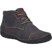 Josef seibel Stiefelette "Fergey 43, titan-kombi", Damen, Gr. 39, grau (titan, kombi), Obermaterial: 100% Rindsleder Leather cow., Schuhe Stiefelette