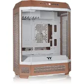 Thermaltake The Tower 600, Midi Tower, PC, Mokka, ATX, micro ATX, Mini-ITX, SPCC, Gehärtetes Glas, Gaming