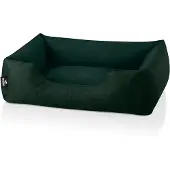 BedDog Hundebett Zara 100x70 cm Hundekissen mit waschbarem Bezug, Hundekorb