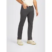 MAC Straight-Jeans "Arne", Herren, Gr. 34, Länge 34, grau (flannel), Denim/Jeans, Obermaterial: 64% Polyester, 34% Viskose, 2% Elasthan, gerade, Jeans Straight-Jeans, in gepflegter Optik, mit Stretch