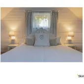 SLV 1003459 SOMNILA FLEX LED Wandleuchte 3000K weiss Version links inkl. USB Anschluss