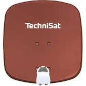 Technisat DIGIDISH 45 | Sat-Schüssel mit Twin-LNB & Wandhalterung, 2 TN