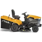 Stiga - Estate 7102 W - Benzin-Rasentraktor Heckfänger - Honda Motor