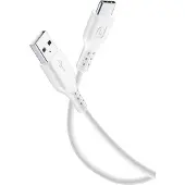 Cellularline Power Cable 120cm - USB-C, 1,2 m, USB A, Weiß