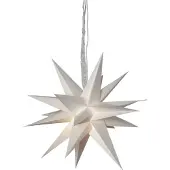 Star Trading 501-91, Weihnachtlicher Sternenschmuck, Papier, Weiß, 450 mm, 450 mm, 450 mm