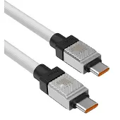 Baseus USB-C-auf-USB-C-Kabel 100 W, 2 m - Weiß