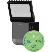 Theben THE theLeda S8-100 BK LED-Strahler mit Bewegungsmelder f. Wandmontage 8W