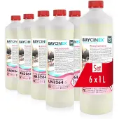 Höfer Chemie 6x1 L BAYCINEX Grundreiniger für Pools gegen Kalk- und Schmutzablagerungen