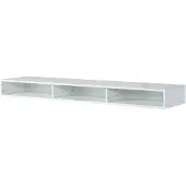 MASSIVMOEBEL24.DE Lowboard Buche 180x43x17 weiß lackiert WIEN #117