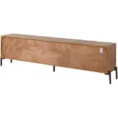MASSIVMOEBEL24.DE MASSIVMOEBEL24 TV-Board Altholz 225x40x63 natur lackiert LYON #122