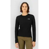 Mons Royale Womens Diversion Merino Bike Jersey Long Sleeve black (1) XL