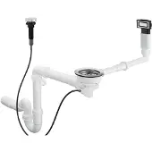 Hansgrohe 43931800 Automatische Ab- und Überlaufgarnitur