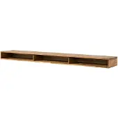 MASSIVMOEBEL24.DE Lowboard Wildeiche 235x43x17 natur geölt WIEN #218