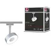 Paulmann URail LED-Spot Circle, dimmbar, 4.000K, chrom