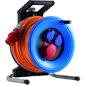 Hedi Kunststoff-Drehstromkabeltrommel Professional Plus Ø 320 mm, 16A-Ausführung, orange - K3D3316Q2T