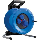 Hedi K3000TFC Kunststoff-Kabeltrommel Plus 320, Camping-Variante, leer