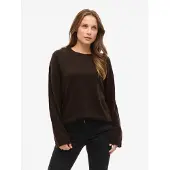 Vila Viliga Rundhals Strickpullover