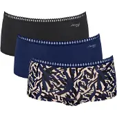 Sloggi Panty "GO Crush" mit Spitzendetails, Cotton-Mix