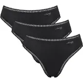 Sloggi Slip "GO Crush" mit Spitzendetails, Multipack, hoher Beinausschnitt