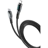 Cellularline Display Cable, 2 m, USB C, USB C, Schwarz