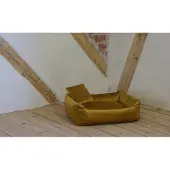Silvio Design Rohrschneider RS 22240.114 Kuschelsofa Samt senf Gr.2 – Haustiermöbel