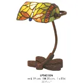 Casa Padrino Tiffany Tischleuchte Ø 19 x H. 25 cm - Tiffany Schreibtischleuchte