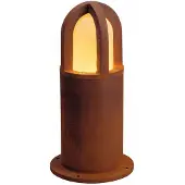 SLV Rusty Cone 40 rostbraune Sockelleuchte 40 cm