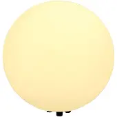 SLV 227221 ROTOBALL 50, Outdoor Standleuchte, TC-(D,H,T,Q)SE, IP44, Kugel, weiß, Ø 50 cm, max. 24 W