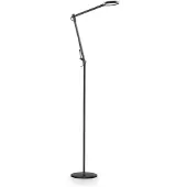 Ideal Lux Futura Moderne Stehleuchte Aluminium-Kunststoff Schwarz Led 12,5W 4000K