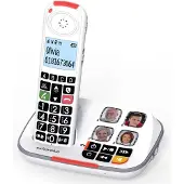 SwissVoice Xtra 2355, DECT-Telefon, Kabelloses Mobilteil, 100 Eintragungen, Anrufer-Identifikation, Weiß