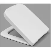 Hamberger Sanitary Makira SoftClose WC-Sitz (WC-Sitz aus Duroplast, Eckig, Weiß) 531554