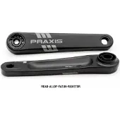 Praxis E-race Alloy Etor Spline Kurbel