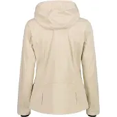 CMP Damen Softshelljacke Woman Jacket Zip Hood 39A5016-P322 46 - Cream - 46
