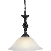 Elstead Lighting Elstead Pembroke Hängeleuchte E27 Schwarz, UK