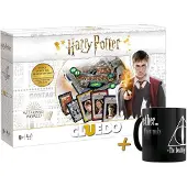 Winning Moves Cluedo Harry Potter Brettspiel Spiel + Zaubertasse Tasse "Deathly Hallows"