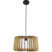 M2OUTLET Pendelleuchte MOOD Holz Ø40CM – Nachhaltiges Design, 1-flammig E27 für warmes Ambiente