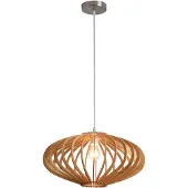 M2OUTLET MOOD Holz Pendelleuchte Ø45cm – Nachhaltige E27 Hängelampe für natürliches & modernes Ambiente
