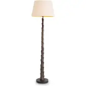 Casa Padrino Luxus Stehleuchte Bronze / Schwarz / Creme H. 169 cm