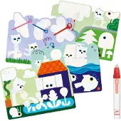 Djeco Wasserfarben-Set im Garten,