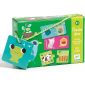 Djeco Puzzle Duo Habitat – Hochwertiges Lernspielzeug für Kinder