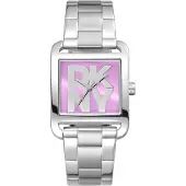 DKNY City maxi silver stainless steel DK1L001M0035